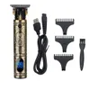 LCD Ekran Hairtrimmer Blade Electric Clipper Düzeltici Kablosuz Tıraş Talfer 0mm Erkekler Berber Saç Kesme Makinesi4442174