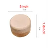 Beech Wood Jewelry Box Small Round Organizer Container Retro Vintage Ring Box For Wedding Natural Wooden Jewelry Storage Box