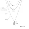 Pendant Necklaces Kpop Metal Letter J Necklace Fashion Crystal Choker Layered Women Charm Gift13341