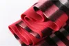 brand cashmere scarf 100% cashmere men's and women's scarves classic plaid printed scarf original label showing real