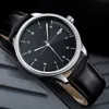 Yazole mode étanche hommes montres en cuir analogique montre à Quartz hommes décontracté relogio masculino erkek kol saati