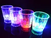 Decoração de festa de Natal LED LED Plashing Glowing Cup Light-Up Wine Beer Glass Caneca luminosa Drink Copo KD1