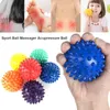 1 st PVC Spiky Massage Bal Trigger Point Sport Fitness Hand Foot Pain Stress Relief Muscle Relax Ball for Massaging