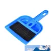 Novo Produto Mini Desktop Varredura Limpeza Escova Pequena Vassoura Dustpan Set Mesa Limpa Frete Grátis