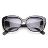 여성 선글라스 디자이너 태양 안경 여성 안경 가파스 드 솔 디자인 검은 다이아몬드 편지와 케이스 럭셔리 선글라스.