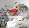 2020 lignes sur mesure de la personnalité géométrique Fond d'écran mural 3D Chambre Salon fond mur Décoration d'intérieur