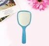 Travel Handheld Mirror, Cosmetic Hand Mirror with Handle Makeup Mirrors Cute Tool for Women Girls