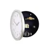 Wall Clock Hidden Storage Case Round White Watch Clocks Hide Safe Box Fashion Bell Conceal Hanging Container Home Decoration 17hl G2