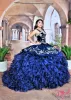 Trzyczęściowe sukienki Charro Quinceanera z motylami Emboderia Sweet 16 Sukienka Wyjmowana przez spódnicę Vestidos de 15 A OS278O