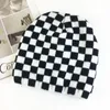 5 Styles Men's Striped Knit Cap Cover Hat Outdoor Leisure Warm Black And White Cow Wool Hat Autumn Winter Beanie Hat