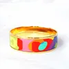 Color Love Series 18K BACTELET BANGEL BANGLE BANGLE FOR Woman أعلى أساور ذات جودة عالية الأساور