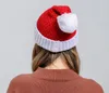 Bonnet en laine tricoté Père Noël d'hiver Bonnet en laine cadeau créatif Halloween GD601