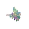 Fashion Colored Butterfly Hair Crab Clip Geometric Acrylic Hairpin Girls Women Hair Claws Barrette Hair Accessories