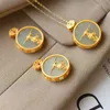 Pendant Necklaces Return Of Natural Hetian Stone Retro Necklace Silver Color Inlay Style Fashionable Simple Golden Plating Process1