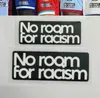 No Room for Racism Patch PM League Black livers better No Room for Racism patch black color free shipping