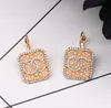 Hot Sale Pearl studded Earrings small fragrance sweet temperament new simple Earrings