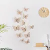 12PCSSet 3D Laser Wall Sticker Hollow Butterfly For Kids Rooms Diy Mariposas koelkast Stickers Room Decoration9329129