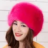 2020 Winter New Fashion Earmuff Hats imitation Fur Princess Hat Mongolian Hat Russian Outdoor Ladies Warm1257N