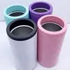 Le plus nouveau refroidisseur de sublimation de 12 OZ gobelet maigre en acier inoxydable peut refroidir la tasse de bière à double paroi