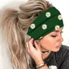 Sport Sweat Ball Headbands Girls Yoga Fitness Kvinnor Hårtillbehör Prints Bandannas Wide Running Baseball HairBand