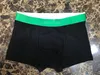 Mens boxers green Shorts Panties underpants boxer briefs cotton fashion 7 colors underwears Sent at random multiple choices wholesale Send fast Christmas gift box