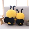 20-45 cm Kawaii Honeybee Peluche Carino Ape con le Ali Farcito Bambole Del Bambino Bellissimi Giocattoli per I Bambini Placare Regalo Di Compleanno LA223