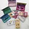 Wyprzedaż niestandardowa prywatna etykieta pakiet Lashwood New Styll Glitter Mink Lashes Extension Eyelashes Box