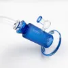 Dise￱o de agua Bong Showerhead Percolator Pipan Hookahs Galss Swiss Perc Reciclador Rigs de aceite de 14 mm Taz￳n de articulaci￳n femenina
