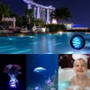 Underwater Lights New 16 Colors Submersible LEDs Light With Magnet and Suction Cup Pond Fountain LED Night Lighting for Swimming 4115277