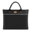 Enveloppe de réunion de bureau au paquet portatif de fermeture à glissière de tissu d'Oxford personnalisé mallette d'affaires pour hommes Sac Femme Bag1