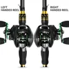 LINNHUE 2020 Baitcasting Reel 8 721 Bass Carp Fishing Reel 8KG Max Drag Left Right Hand Reels With Magnetic Brake3613286