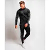 Męskie Dresy Męskie Dres Sportswear Mężczyźni Running Garnitur Spring Jogging Męski Fitness Siłownia Set Spadki Kurtka Sport