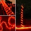 LED Strings Solar Outdoor Rope Lights 40FT 8 Modes Dimmable Timer Remote String Light 1200mAh Ropes Solared Lighting Waterproof 173r
