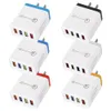 4 USB Fast Telefon Charger 5 V 3.1A Multi-Port Charger Plug Szybka ładowarka Mobile do telefonu komórkowego iPhone 11 Pro Max Samsung Xiaomi