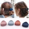 Mode coréenne femmes cheveux griffe couleur unie Vintage carré gommage pinces à cheveux pince filles cheveux accessoires