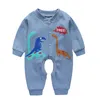 Nieuwe Born Kleding Herfst Katoen Pasgeboren Lange Mouw Eendelig kleding Babykleding Baby Rompertjes voor Jongen Meisje Jumpsuit Kerstcadeaus