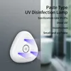 3LED UVC LED DISINFECTION LAMP UV GERMICIDALL LAMP Triangel Portable 270-280NM USB Uppladdningsbar UVC-lampa 3mins 8mins timer