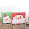 Kerstavond grote geschenkdoos Santa Fairy Design Papercard Kraft Huidige Partij Gunst Activiteiten Doos Rood Groen Partybox Kraftpapier