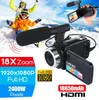 4K Night Vision 3.0 inch Touchscreen Camera 18x Digitale zoomcamera met Micro HD Camcorder DV1