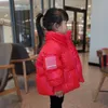 Olekid Children Winter Coat Koreanバージョンの水推進光沢のある女の子のためのジャケット312歳の子供10代の男の子パーカー