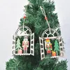 Новогоднее украшение деревянный орех солдат кулон украшения творческий окно кулон Рождественская елка кулон T3I51197