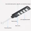 2020NEW Lâmpadas solares LED Solar Street Light 90W 120W 160W PIR MOGY SENSOR CONTROL