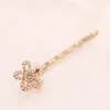 Epecket DHL-freies Schiff Perle Strass Fliege Krone Haarnadel ein Wort Clip DJFJ045 Schmuck Haarspangen Haarspangen