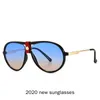 Boy Yuvarlak Güneş Gözlüğü Kadın Marka Tasarımcısı Güneş Gözlüğü Kadın Güneş Gözlükleri Moda Yaz Erkekler Temizle Pilot UV400 NX1