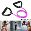 Motst￥nd Bands Fitness Band med handtag Yoga Pull Rope Elastic For Home Workouts Strench Training Drop1