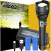 40000LM 902 most powerful led flashlight torch usb rechargeable tactical flashlights 18650 or 26650 hand lamp 70 Y20072741276811752