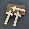 Nouveau Design en forme de croix Micro pavé complet CZ breloque en Zircon pendentif colliers bijoux de mode de haute qualité NK5659866735