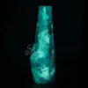 10'' Diamond bong Glowing in the dark water pipe smoking pipes Dab rig with glass bowl unbreakable