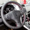 Ручной сшиты из искусственной кожи Рулевое управление автомобиля крышки колеса для Suzuki Grand Vitara 2007-2013
