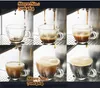 Sevimli Kırmızı Renk Termo-Blok Yüksek Kaliteli Espresso Kahve Makinesi Kazan Cappuccino Kahve Makinesi ile Basınç Göstergesi
